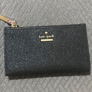 Kate Spade Sparkly Black Clutch